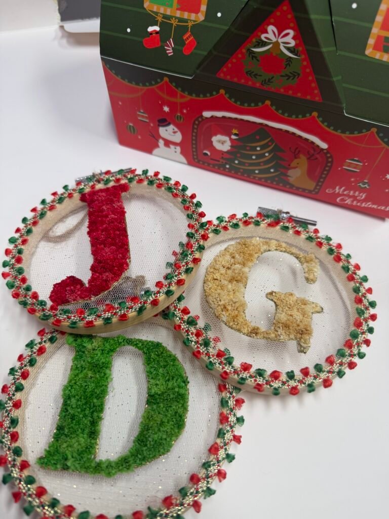 Bastidor Navidad con letra