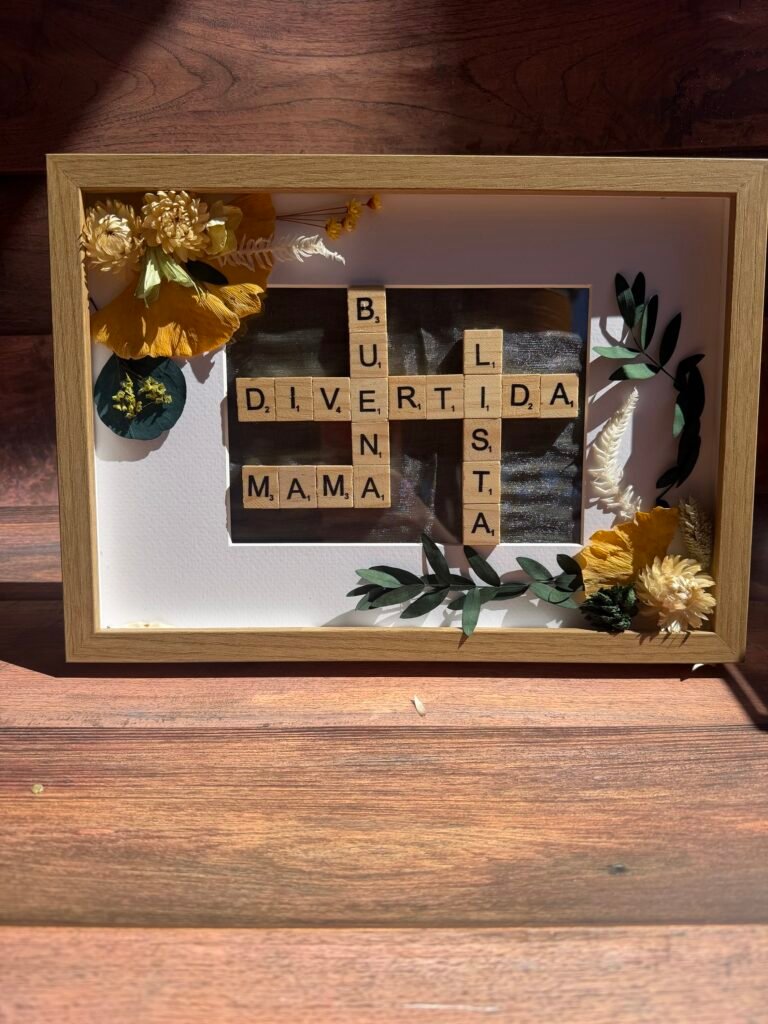 Cuadro Scrabble